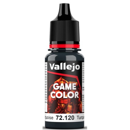 Peinture Vallejo Game Color : Turquoise – Turquoise