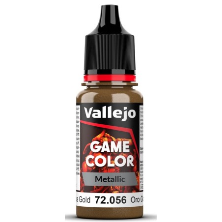 Peinture Vallejo Game Color :  Metal – Or Poli – Polished Gold