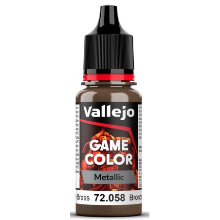 Peinture Vallejo Game Color :  Metal – Bronze Clair – Bright Bronze