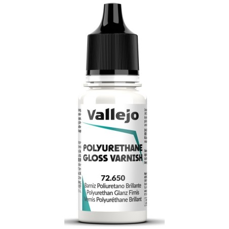 Vernis Vallejo : Vernis Polyuréthane Brillant – Polyurethane Gloss Varnish