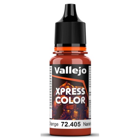 Peinture Vallejo Game Color : Xpress Color – Orange Martien – Martian Orange