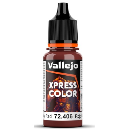 Peinture Vallejo Game Color : Xpress Color – Rouge Plasma – Plasma Red