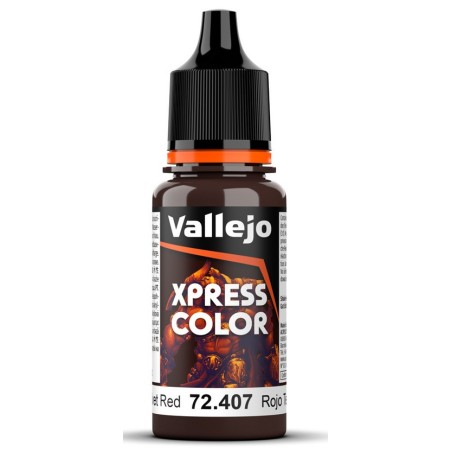 Peinture Vallejo Game Color : Xpress Color – Rouge Velours – Velvet Red