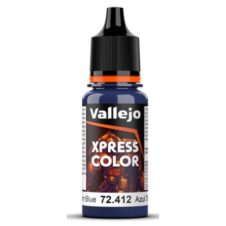 Peinture Vallejo Game Color : Xpress Color – Bleu Tempête – Storm Blue