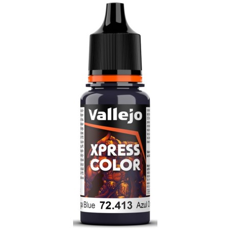 Peinture Vallejo Game Color : Xpress Color – Bleu Omega – Omega Blue