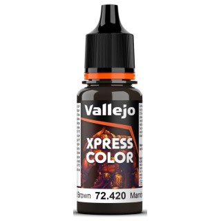 Peinture Vallejo Game Color : Xpress Color – Terre Brune Aride – Wasteland Brown