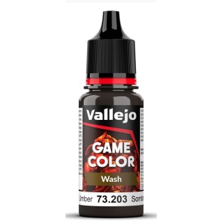 Peinture Vallejo Game Wash : Ombre - Umber