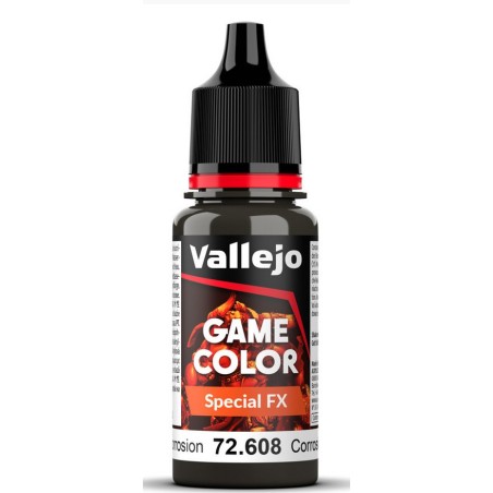 Peinture Vallejo Game Color Special FX : Vert Rouille – Green Rust