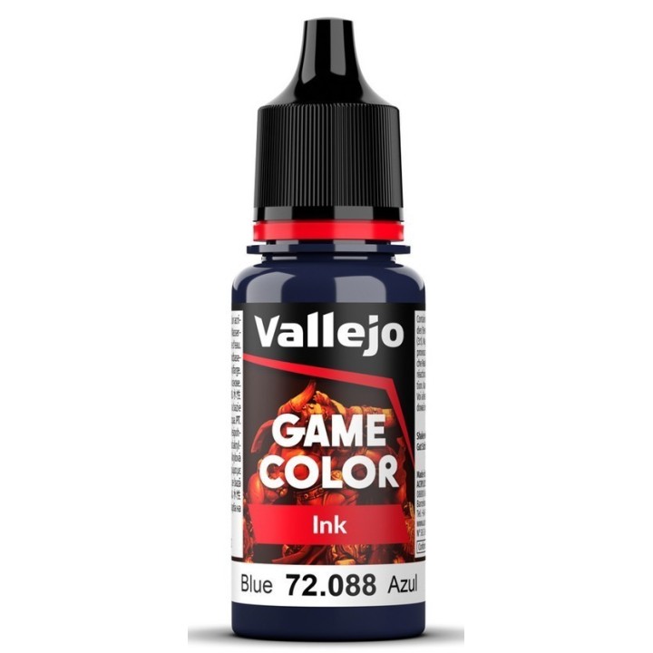 Peinture Vallejo Game Color Ink : Encre Bleue – Blue