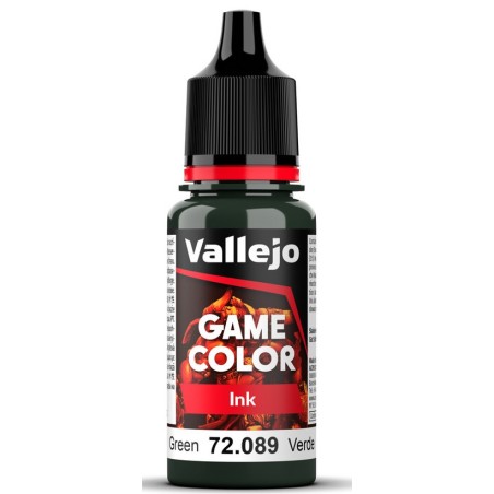 Peinture Vallejo Game Color Ink : Encre Verte – Green