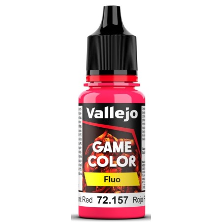 Peinture Vallejo Game Covlor Ink : Rouge Fluo – Fluorescent Red