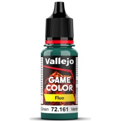 Peinture Vallejo Game : Vert Froid Fluo – Fluorescent Cold Green