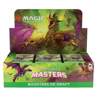 MTG - Booster Draft Magic Commander Masters Boite Complète