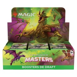 MTG - Booster Draft Magic Commander Masters Boite Complète