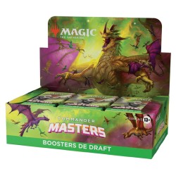 MTG - Booster Draft Magic Commander Masters Boite Complète