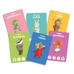 Jeux de société - Mon Premier Jeu : 5 Familles Petite Taupe