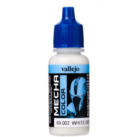 Peinture Vallejo Mecha Color : Blanc Gris - White Grey