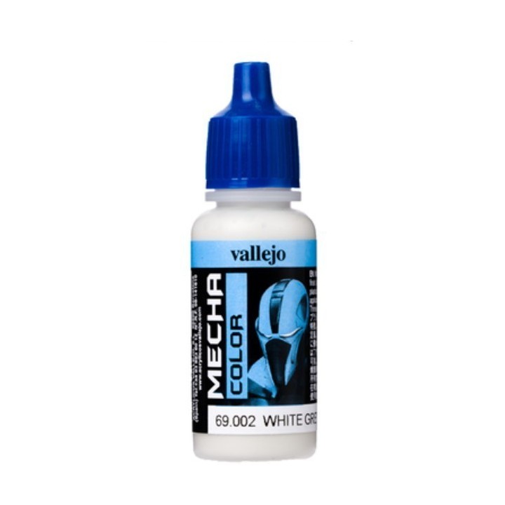 Peinture Vallejo Mecha Color : Blanc Gris - White Grey
