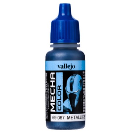 Peinture Vallejo Mecha Color : Bleu Métallique - Metallic Blue