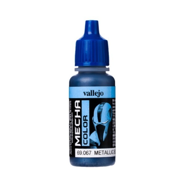 Peinture Vallejo Mecha Color : Bleu Métallique - Metallic Blue