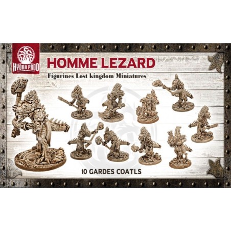 Figurine à peindre : 10 Gardes Coatl