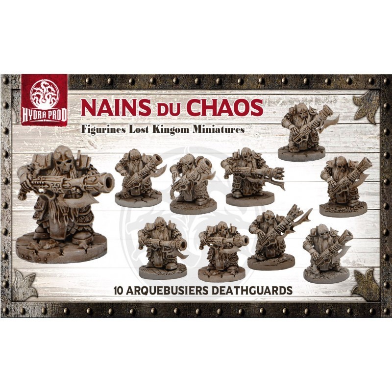 Figurine à peindre : 10 Arquebusiers Deathguard