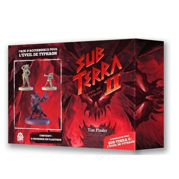 Jeux de société - Sub Terra II - Pack de figurines : L’éveil de Typhaon