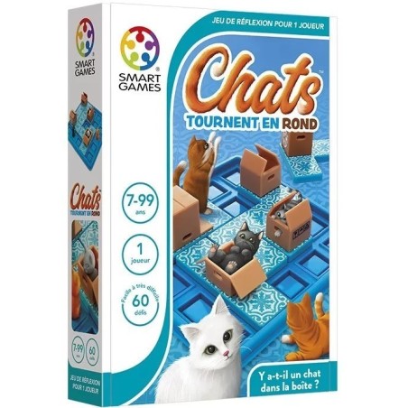 Jeux Smart Games - Chats Tournent en Rond