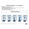 Figurine à peindre Hydra Production Highlands Miniatures : Régiment de 10 Hallebardiers du Sunland