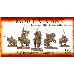 Figurine à peindre : 5 Chevaliers Vampires