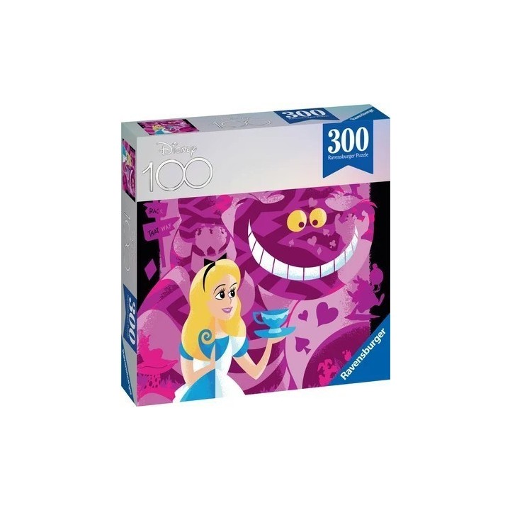 Puzzle Ravensburger Disney 100 : Alice au Pays des Merveilles - 300 Pièces