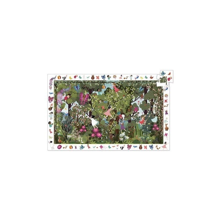Puzzle Djeco Observation - Jeux au Jardin - 100 Pièces