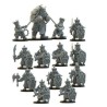 Figurine à peindre : 10 Immortels avec Lances et Boucliers