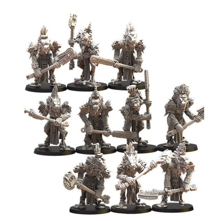 Figurine à peindre : 10 Gardes Coatl