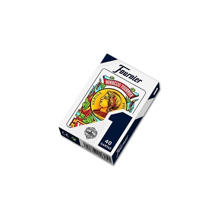 Jeu de Cartes Espagnol - 40 Cartes - Dos Bleu
