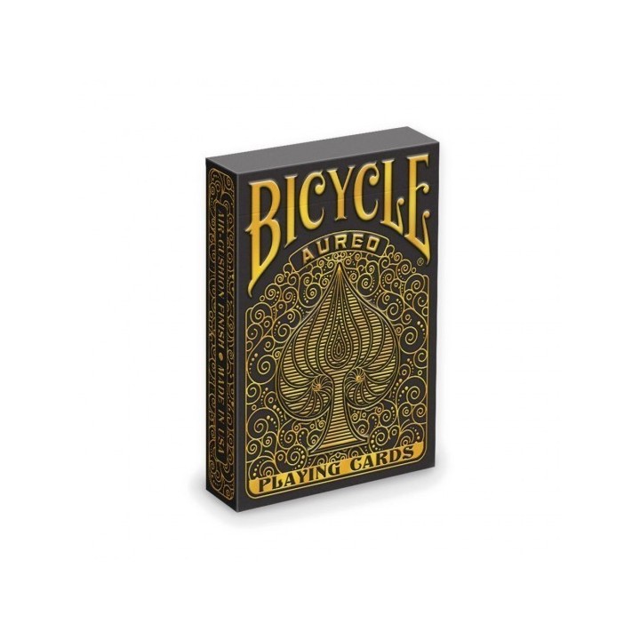 Bicycle - 54 cartes Premium Aureo Black