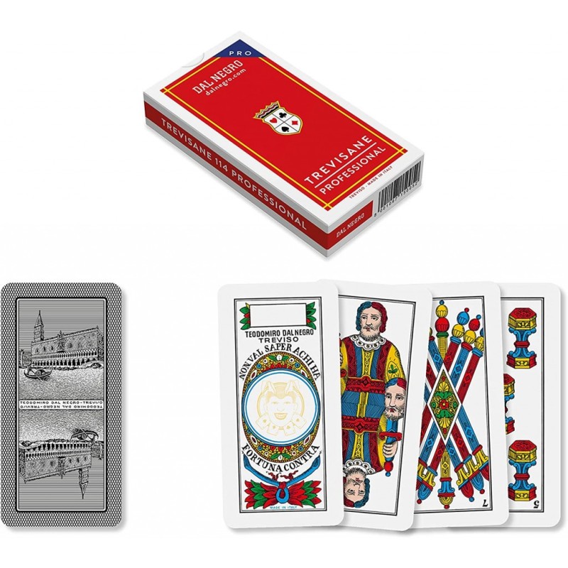 Jeu de cartes italiennes "trévisane"