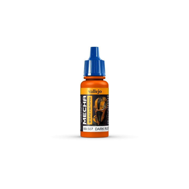 Peinture Vallejo Mecha Color : Wash Oxyde Foncé - Dark Rust Wash