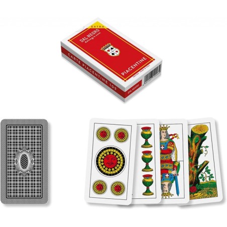 Jeu de cartes italiennes "piacentine"