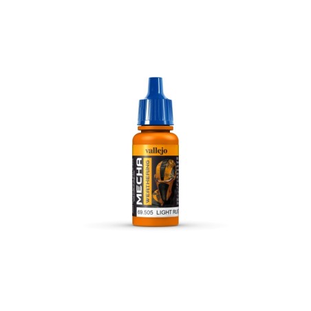 Peinture Vallejo Mecha Color : Wash Oxyde Clair - Light Rust Wash