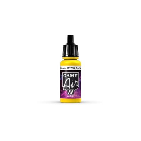 Peinture Vallejo Games Air : Jaune Solaire - Sun Yellow