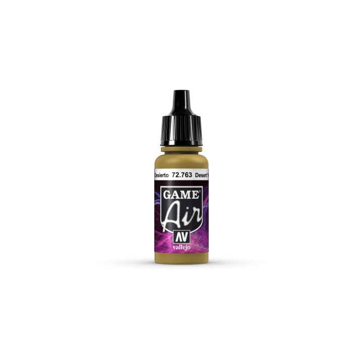 Peinture Vallejo Games Air : Sable Desert - Desert Yellow