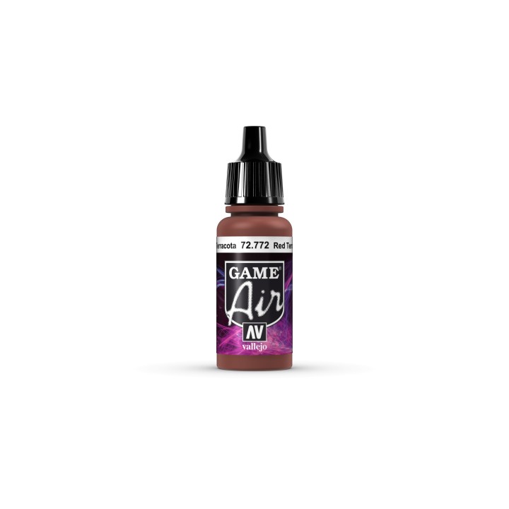 Peinture Vallejo Games Air : Rouge Terracotta - Red Terracota