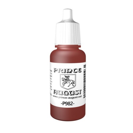 Peinture Prince August : Marron Rouge