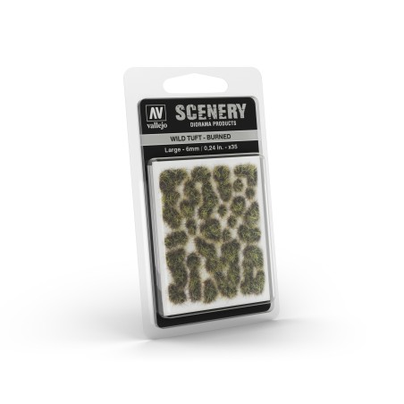 Vallejo Scenery Prince August Games : Wild Tuft - Burned : 6mm