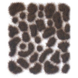 Vallejo Scenery Prince August Games : Wild Tuft - Brown : 4mm