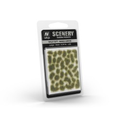 Vallejo Scenery Prince August Games : Wild Tuft - Mixed Green : 6mm
