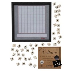 Jeux De Société- Voltaire - 48 lettres magnétiques