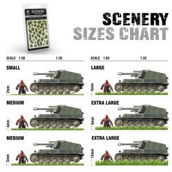 Vallejo Scenery Prince August Games : Wild Tuft - Light Green : 4mm