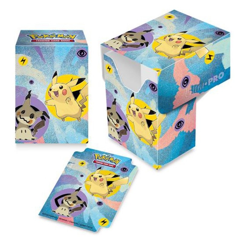 Deck Box Ultra Pro Pokémon 80+ - Pikachu & Mimiqui